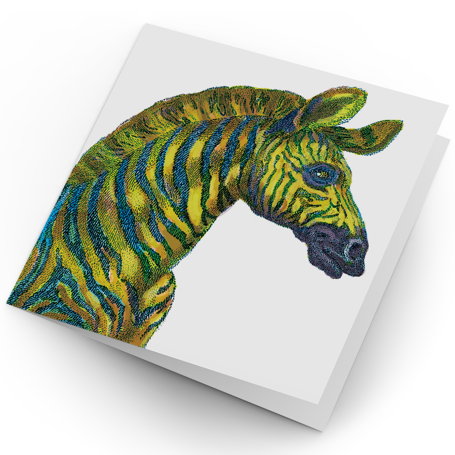 Zebra Card